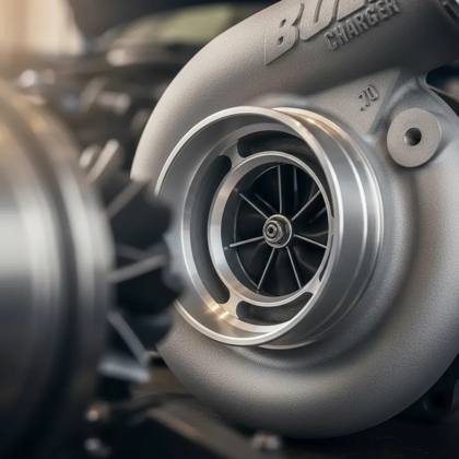 Turbina HX40 Billet 7 pás 66/68 caixa quente 1.00 T3 Bull Charger