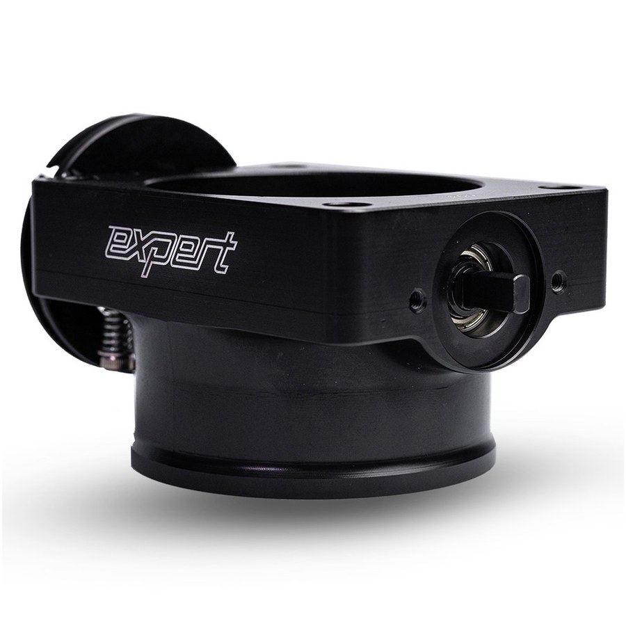 CORPO DE BORBOLETA 70mm BASE PARAFUSO - PRETO