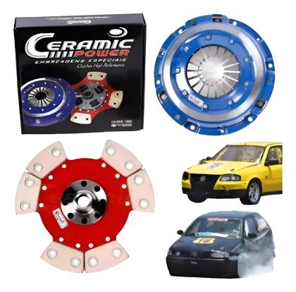 Embreagem Ceramica AP 1200 Lbs 6 Pastilhas Ate 500CV Ceramic Power