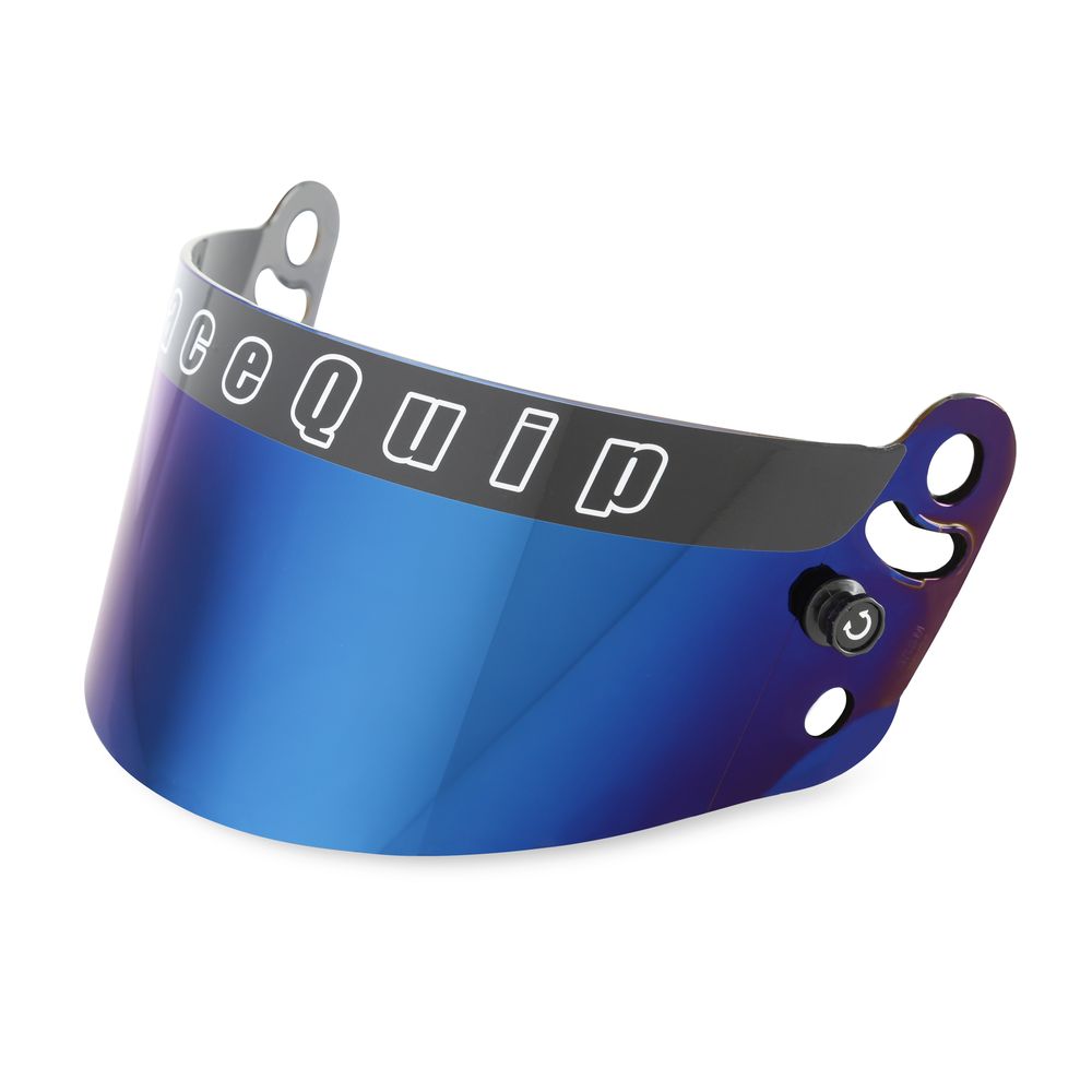 Viseira Capacete Racequip Pro Series Amber Shield Azul