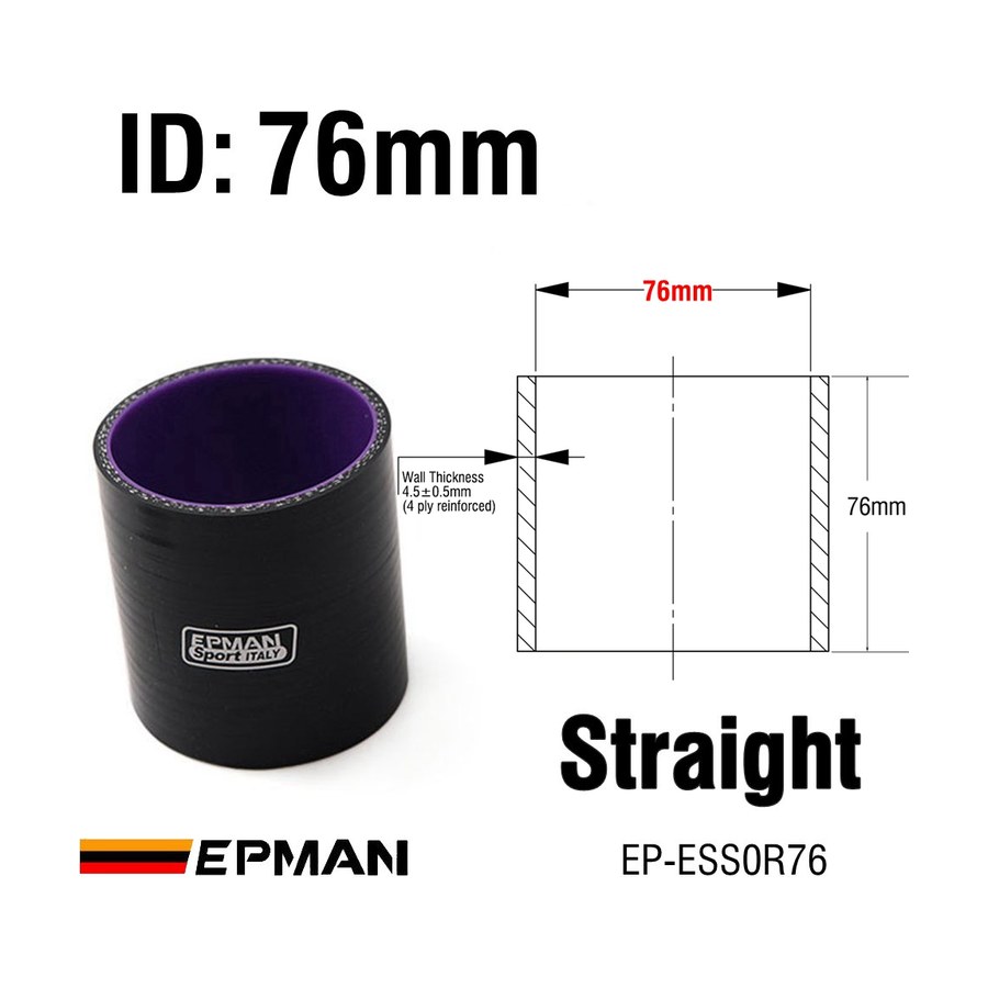 Mangote Reto 3" Preto Epman