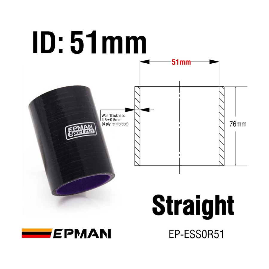 Mangote Reto 2" Preto EPMAN