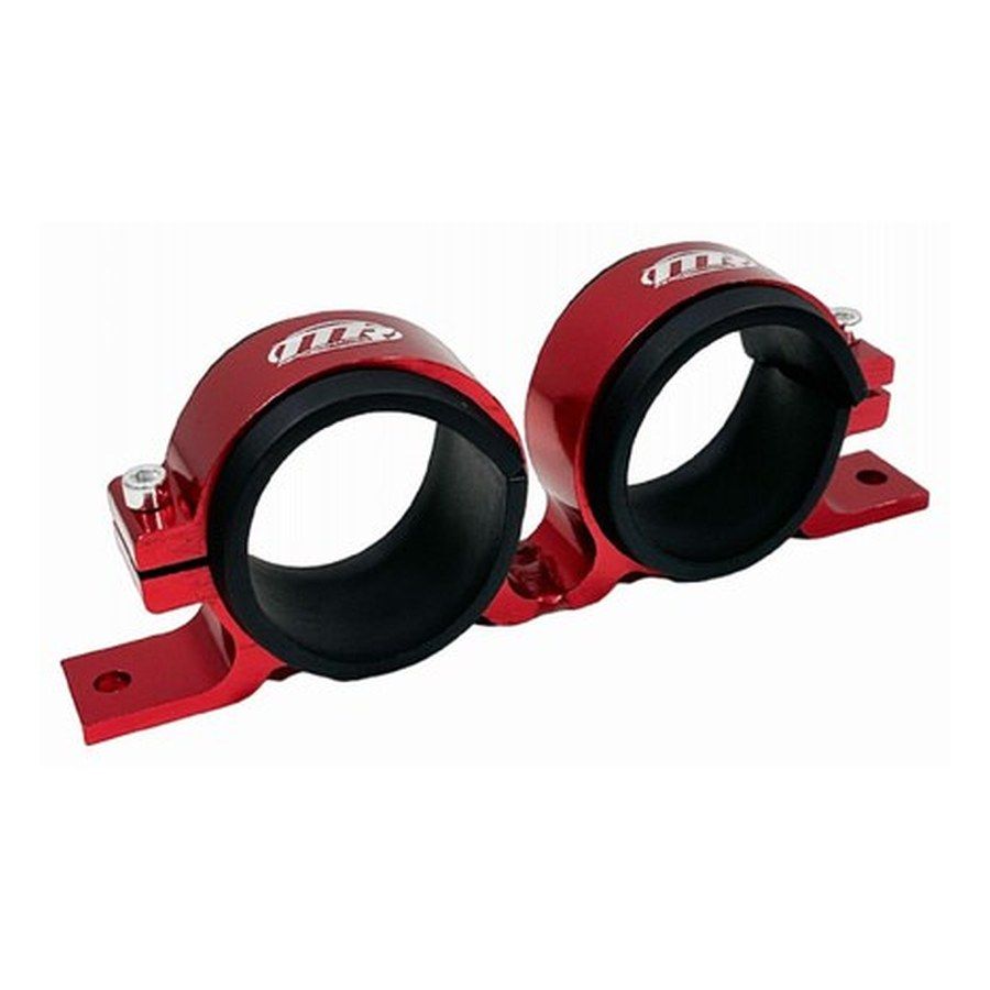 Suporte Duplo 60mm Bomba de Mercedes - Vermelho - MR Performance