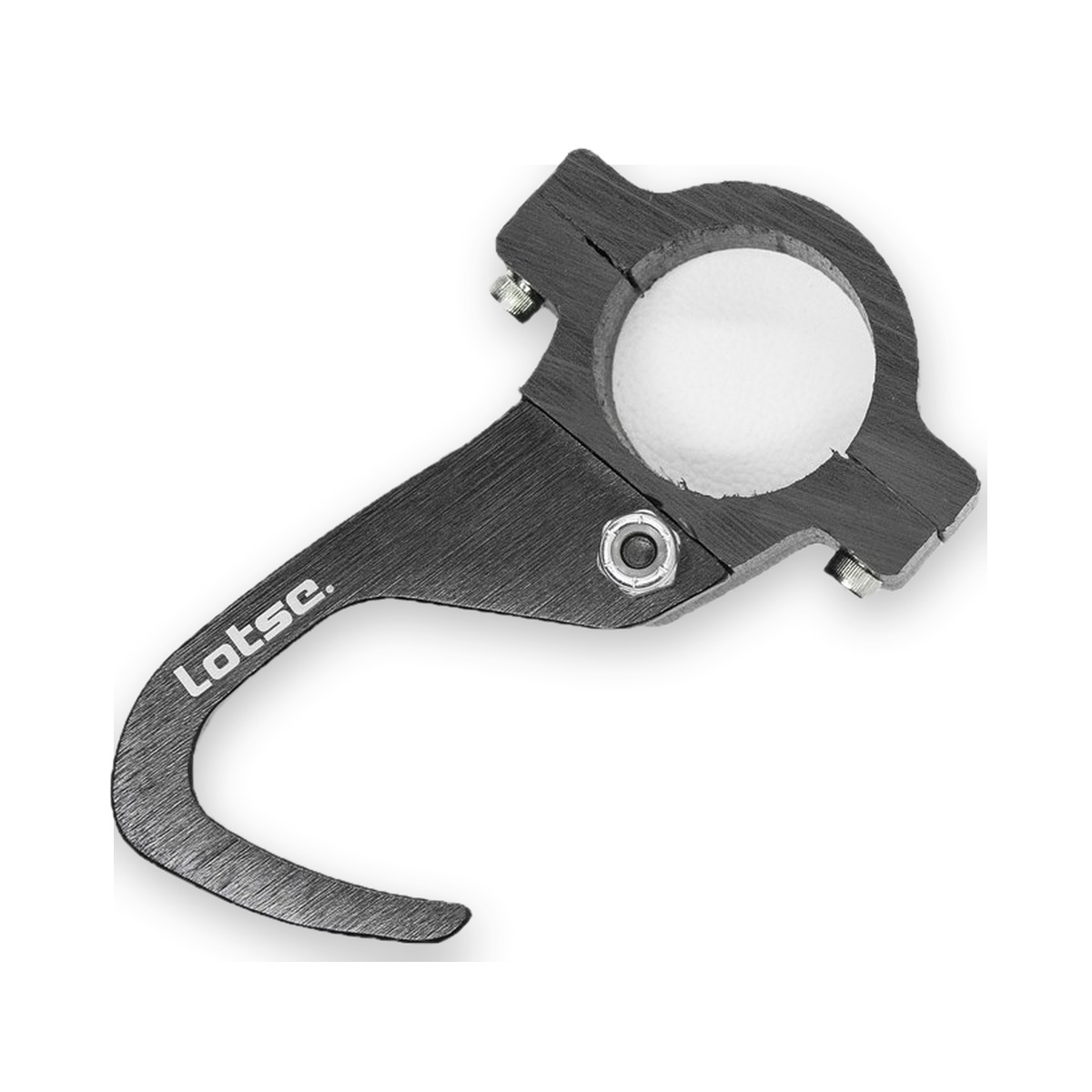 Gancho Preto p/ Volante Ou Capacete (fix Tubo 38 mm) Lotse
