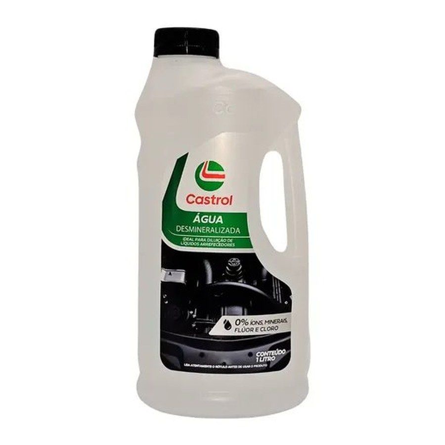 Água Desmineralizada Castrol 1L