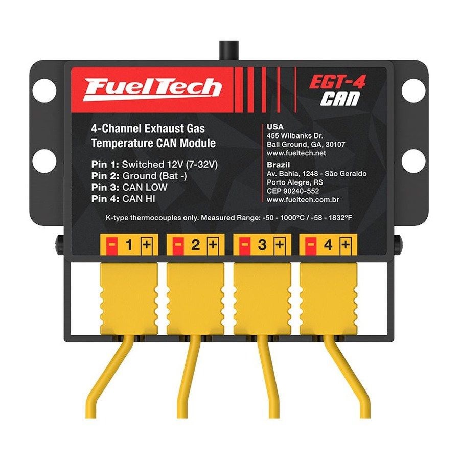 Módulo EGT4 FuelTech