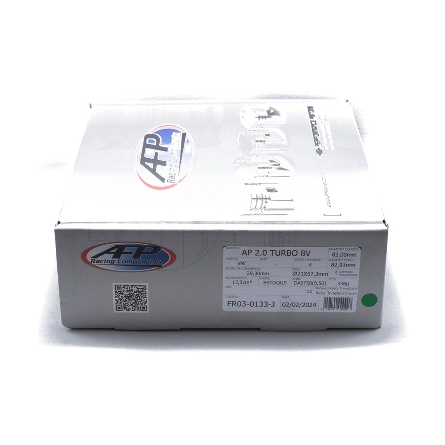 Pistão Forjado AP 2.0 83,5 mm Caixa Branca AFP