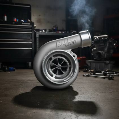 Turbina HX40 Billet 60×60 caixa quente .58 7 pás Bull Charger