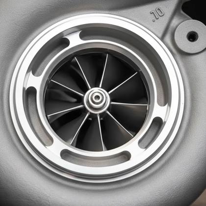 Turbina HX40 Billet 60X64 cx. Quente .70 7 pás Bull Charger